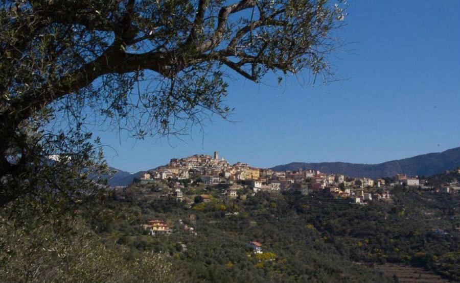 Moonlight- Bedbluesky Villa Perinaldo Bagian luar foto